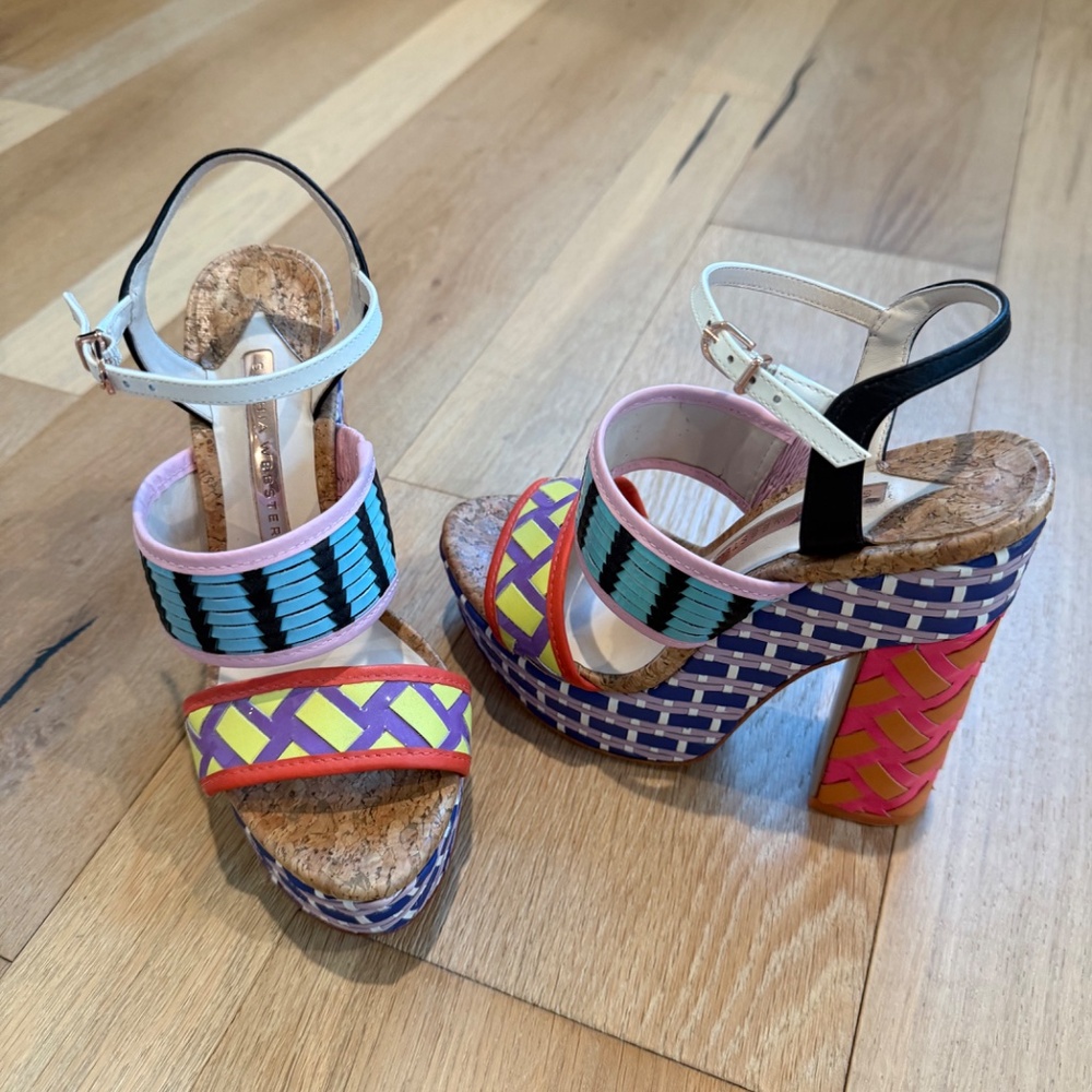 Sophia Webster colorful platforms - Picture 2 of 3